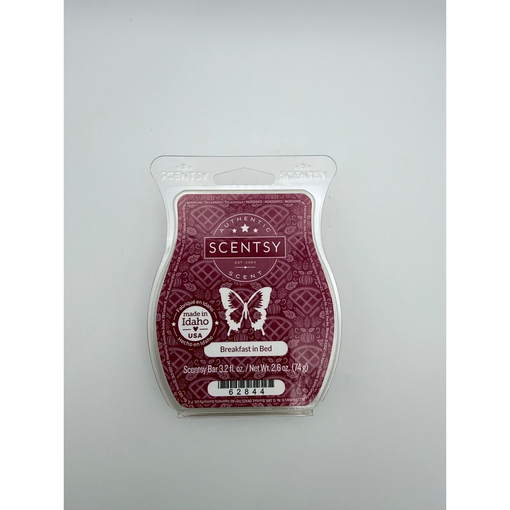 Scentsy Breakfast in Bed Wax Bar Authentic Home Fragrance